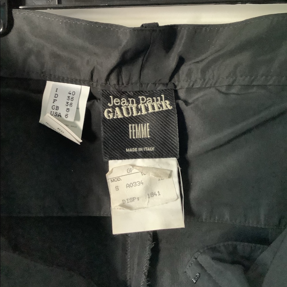 Jean Paul Gaultier, corset like pants
